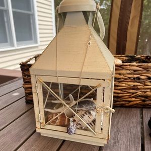 Purple and Pearl Stone Necklace